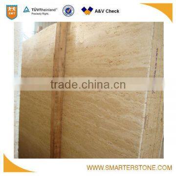 Import white travertine Cream Travertine Honed Slab for sale