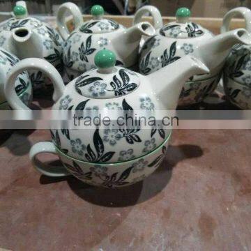 Ceramic Teapot and Cup in One photo-3