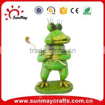 Resin Garden Decoration Frog Statues photo-3