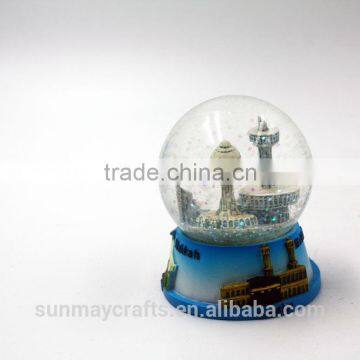 Hot Sale Polyresin Makkah Souvenir Snow Globe for Sale photo-4