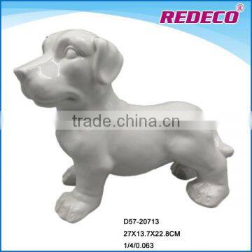 Outdoor Decorative Ceramic Dog Decoration