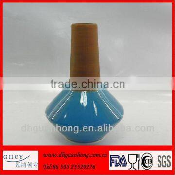Decorative Ceramic Blue Vase