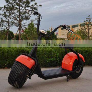 2017 Factory Lastest Self Balance Electric 60V12AH Scooter Citycoco of 1000w photo-2