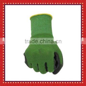 Polyurethane Coated Bamboo Fiber Work and Garden Gloves photo-5