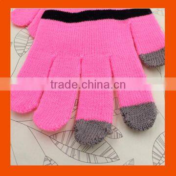 Pink Color IPhone Message Texting Gloves photo-4