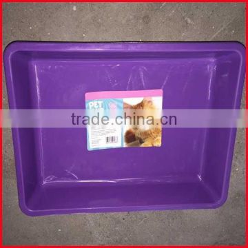 Pet product supplier quality plastic colorful pet food dish