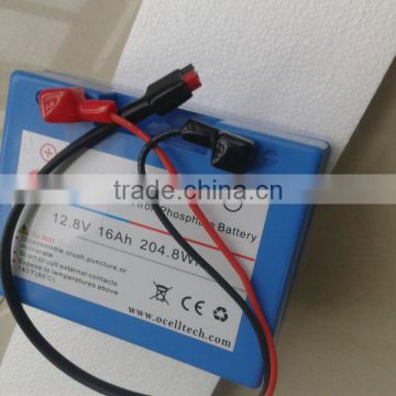 12V16Ah LiFePO4 battery for golf trolley