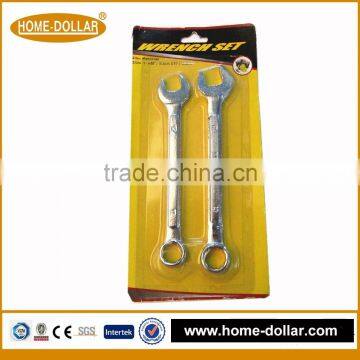 2pc combination wrench bicycle repair tool double open end wrench