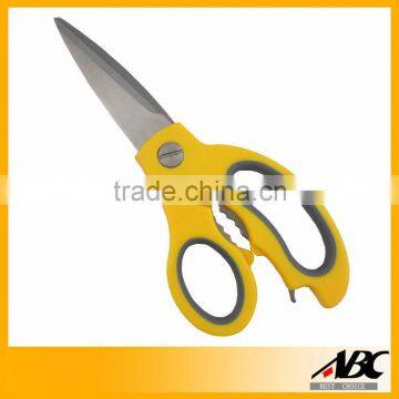 Professional Orange Color Handle Kitchen Detachable Scissors photo-3