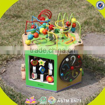 2017 wholesale baby wooden abacus beads funny kids wooden abacus beads sale children wooden abacus beads W12D047