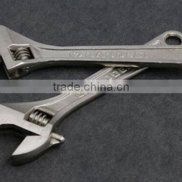 Wide Mouth Tube Live Nickel Plated Spanner Wrench Adjustable Spanner Nut Wrench Pipe Wrench photo-5