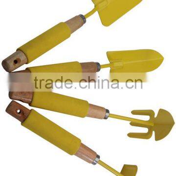 yellow/red 4pcs garden tool set PRS-G2203