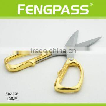 S8-1028 19.5CM 2Cr13 Stainless Steel Blades With Zinc Alloy Handle Sewing Scissors photo-3