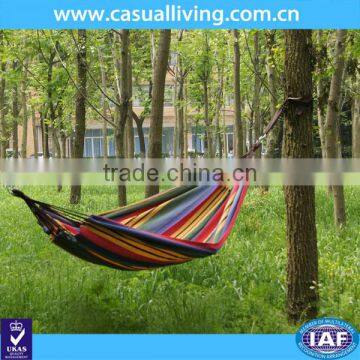 Colorful Camping Hammock Screen Hammock Swing Suspended For Backyard