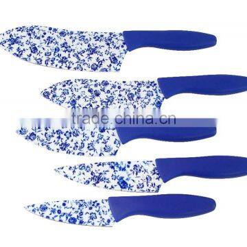 Best Price 5pcs Non-stick Coating Knife Set photo-6