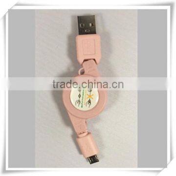 Retractable USB Charging Cable