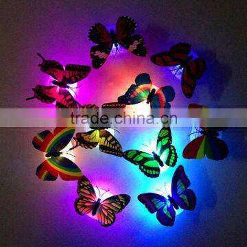 Color Changing Beautiful Cute Butterfly LED Night Light Lamp photo-2
