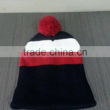 Crazy Red Winter Warm Knitted Hats photo-2
