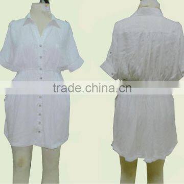 Hot sale casual dresses with short sleeve