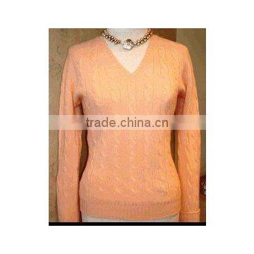 cable cashmere sweater