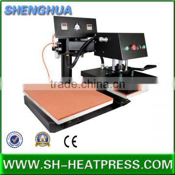 Pneumatic Shaking Head/swing Heat Presses Sublimation Machine With Dual Trays photo-6