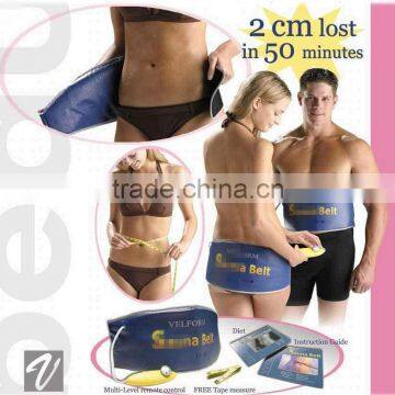 Wholesale High Quality Healthy Electric Quick Body Slimming Waist Tummy Sauna Massage Weight Loss Belt