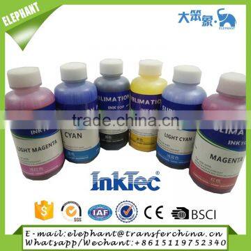 Bulk inkjet korea inktec sublimation ink for cheap price