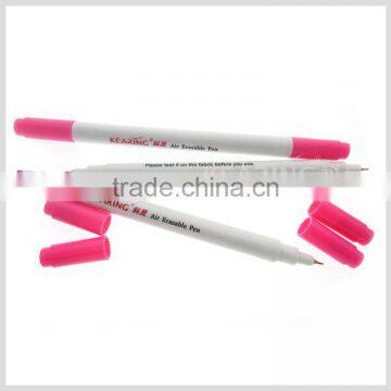 Dual tipped disappearing marker in 0.5mm+1.0mm fiber tip Pink color 2 years shelf life time #AP1005