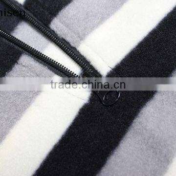 Factory Oem Wholesale Hooded Women Fleece Plaids Pullover photo-4