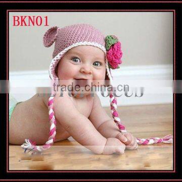NEWBORN CROCHET BABY HAT TOP HAT