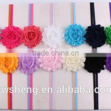 cute fashion baby girl headband with flowers