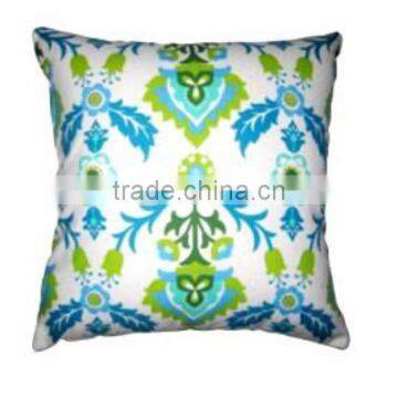 Printed Decorating Pillow with Floral Pattern Cushion Cover