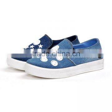 2017 Pretty Girls Shoes Women Canvas Shoes Manufacturer China photo-2