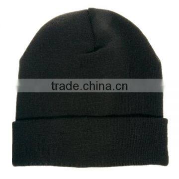 Wholesale new design warm knitted winter cap and hat