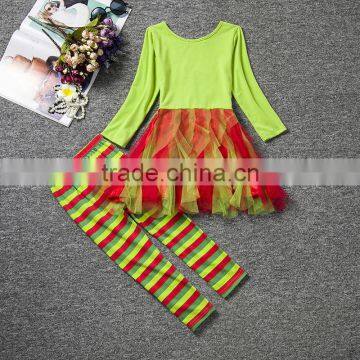China Wholesale Children's Boutique Girl Clothing Kids Clothes Christmas Children Sets photo-2