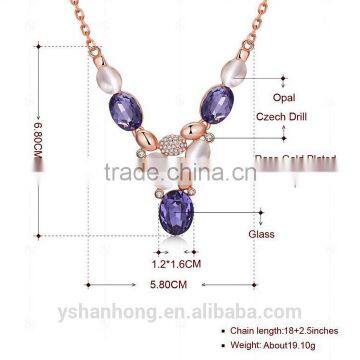 Fashion Plating Rose Gold Pendant Necklace photo-5