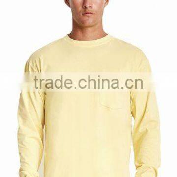 Next Level Apparel Unisex Inspired Dye L/S Pocket Crew Tee - 100% Combed Ring-spun Cotton Jersey and Comes With Your Logo photo-2