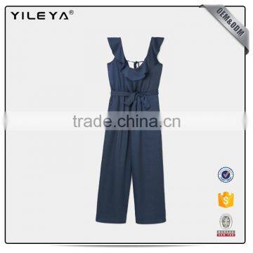 2017 Summer Fashion Long Floral Sexy Women Jumpsuit photo-2