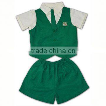 BSCI Garment Industry New Design Short Sleeve Kindergarten Dress photo-6