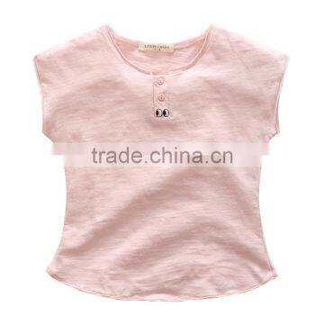 Wholesale Summer Cotton Short Sleeves Boys Kids Round Neck T-shirt photo-4