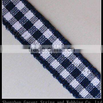 wide ribbon,stitched edge plaid ribbon,color ribbon