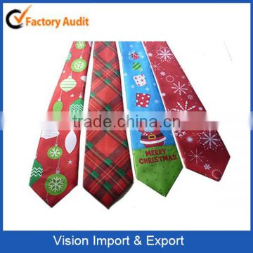 Chirstmas items party cosmetics light tie led neckwear