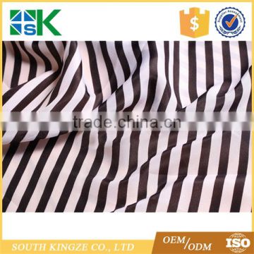 Multi color cotton Linen DIY Craft Material Print stripe fabric