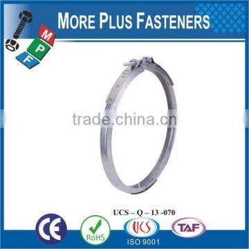 Made in Taiwan Stainless Steel German Type Hose Clamp Small Hose Clamps V Band photo-6