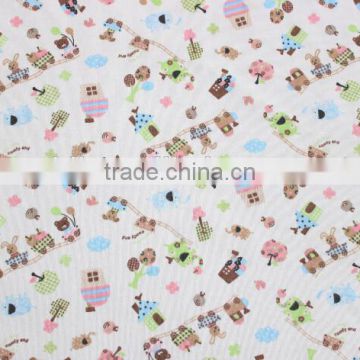 waterproof bamboo fiber terry cloth laminated with TPU