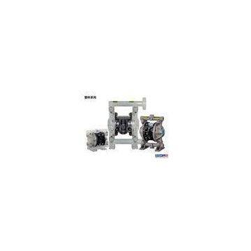 PCB Air Powered Polypropylene Diaphragm Pump White With Check Valve