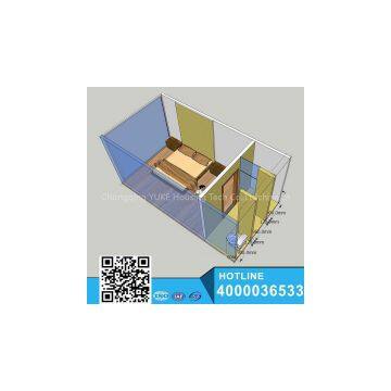 China Supplier Low Cost Prefabricated House Container Plans For Sale