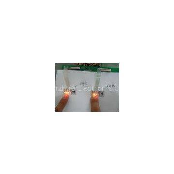 EL / PVC Backlit Push Button Membrane Switch With 3m Adhesive For Decoration