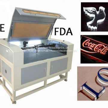 Sunylaser Rubber Laser Cutting Machine with Big Screen LCD Display