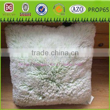 gradient PV fleece fur cushion